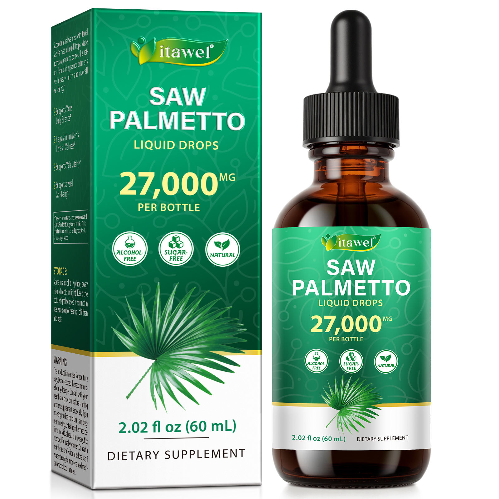 Itawel® - Saw Palmetto Liquid Drops