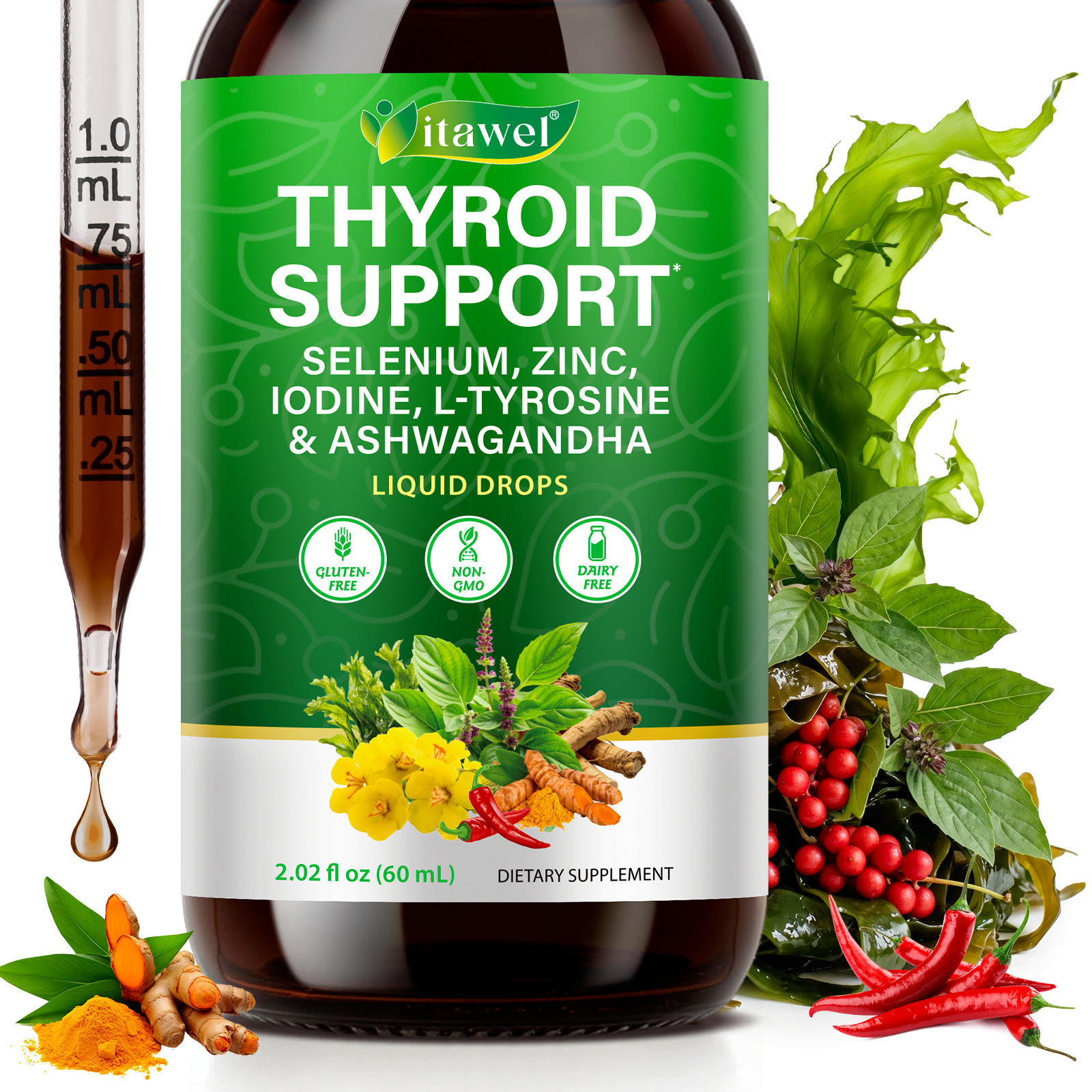 Itawel® - Thyroid Support Liquid Drops