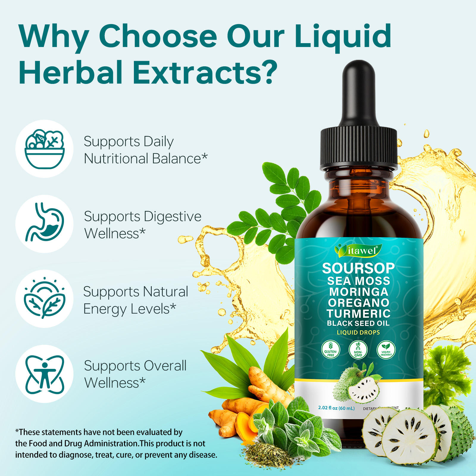 Itawel® - Soursop Liquid Drops