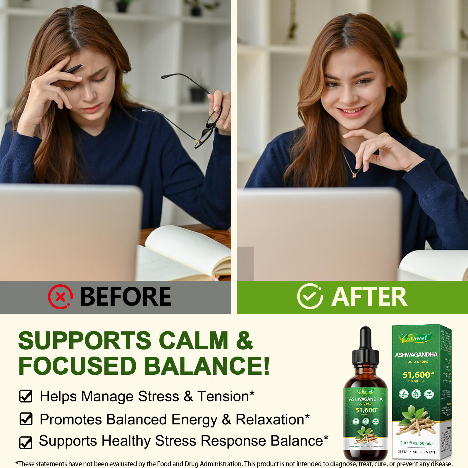 Itawel® - Ashwagandha  Liquid Drops