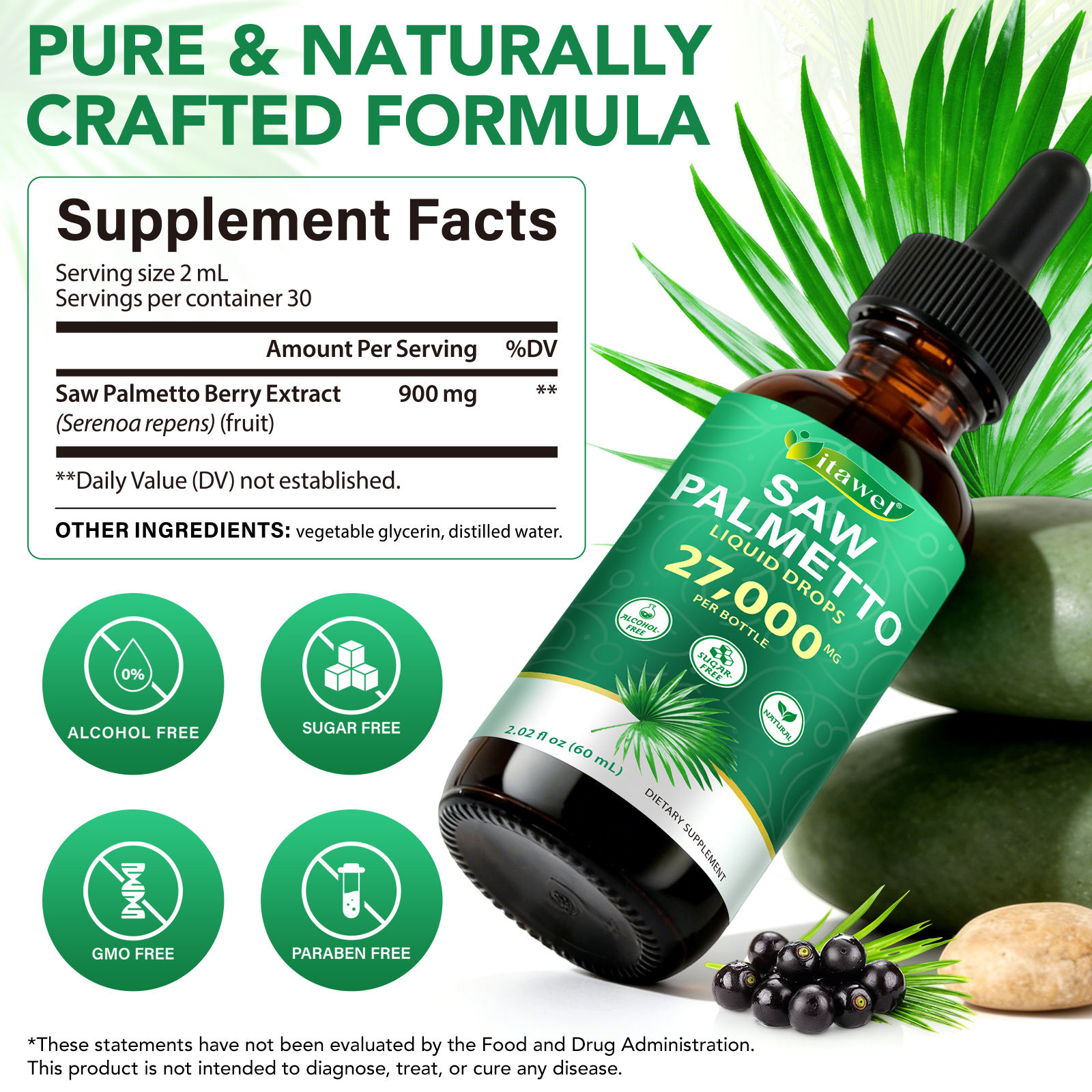 Itawel® - Saw Palmetto Liquid Drops