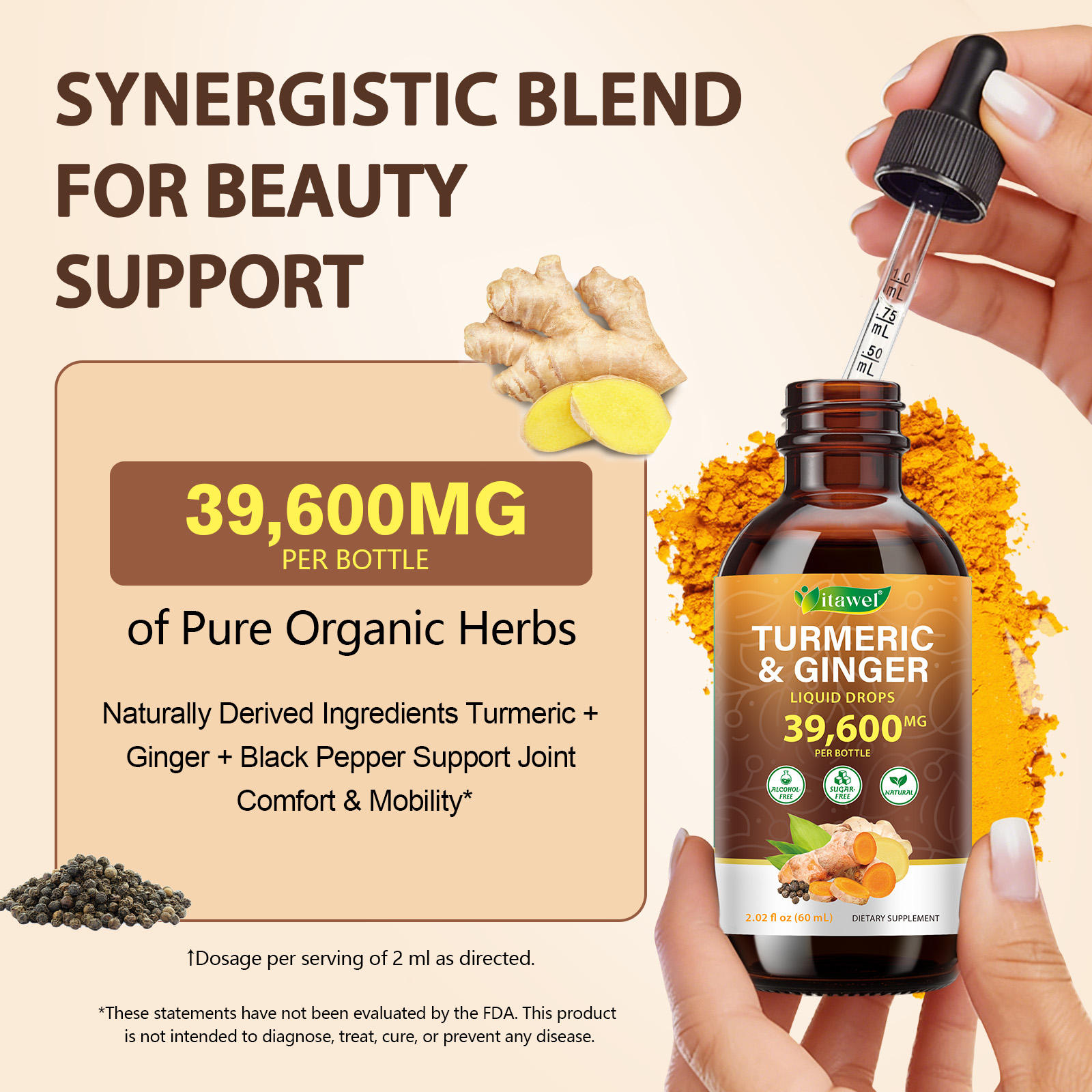 Itawel® - Turmeric & Ginger Liquid Drops