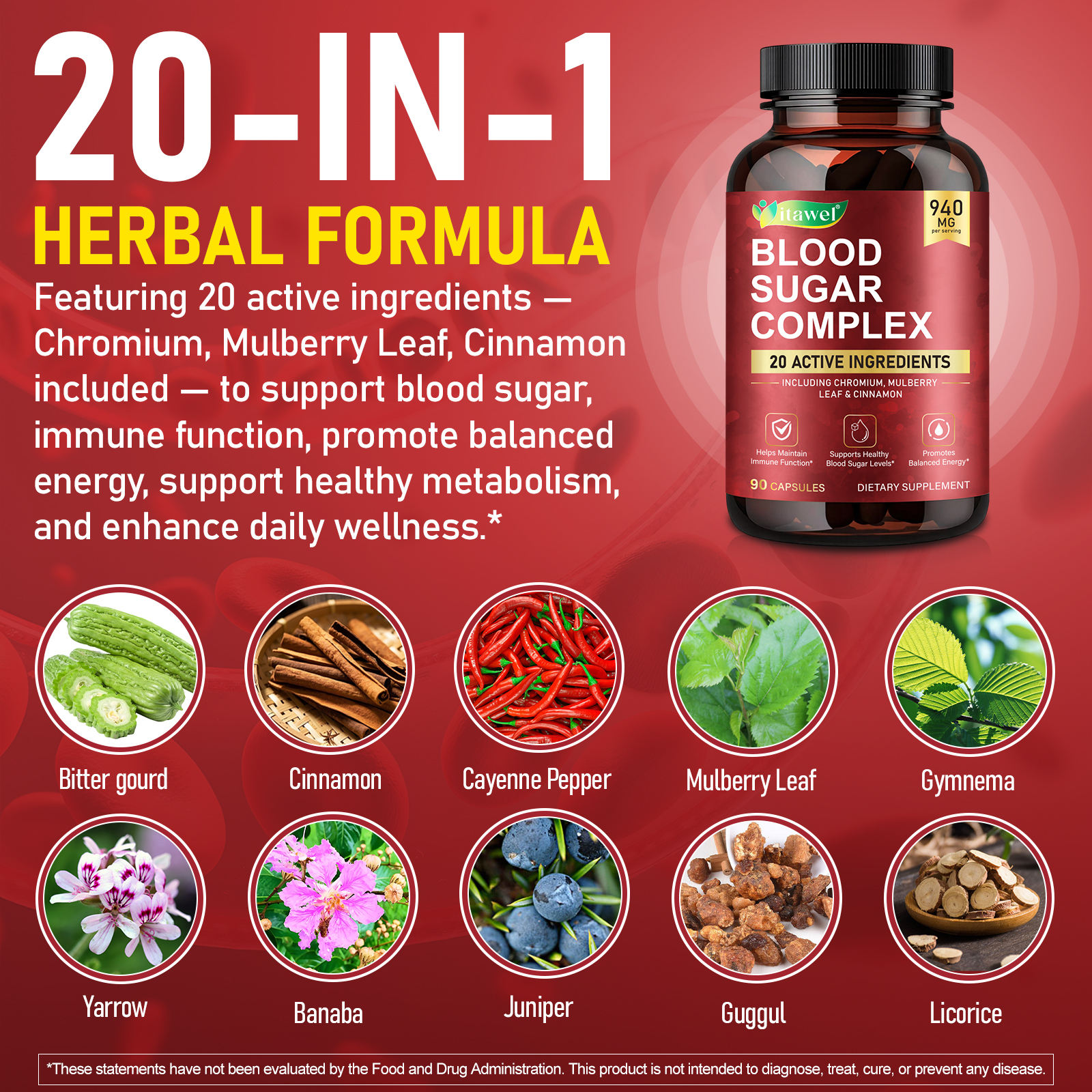 Itawel® - Blood Sugar Complex Capsules