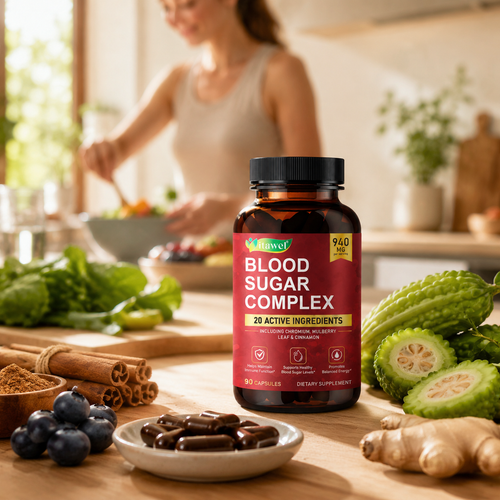 Itawel lifestyle scene - Blood sugar complex capsules
