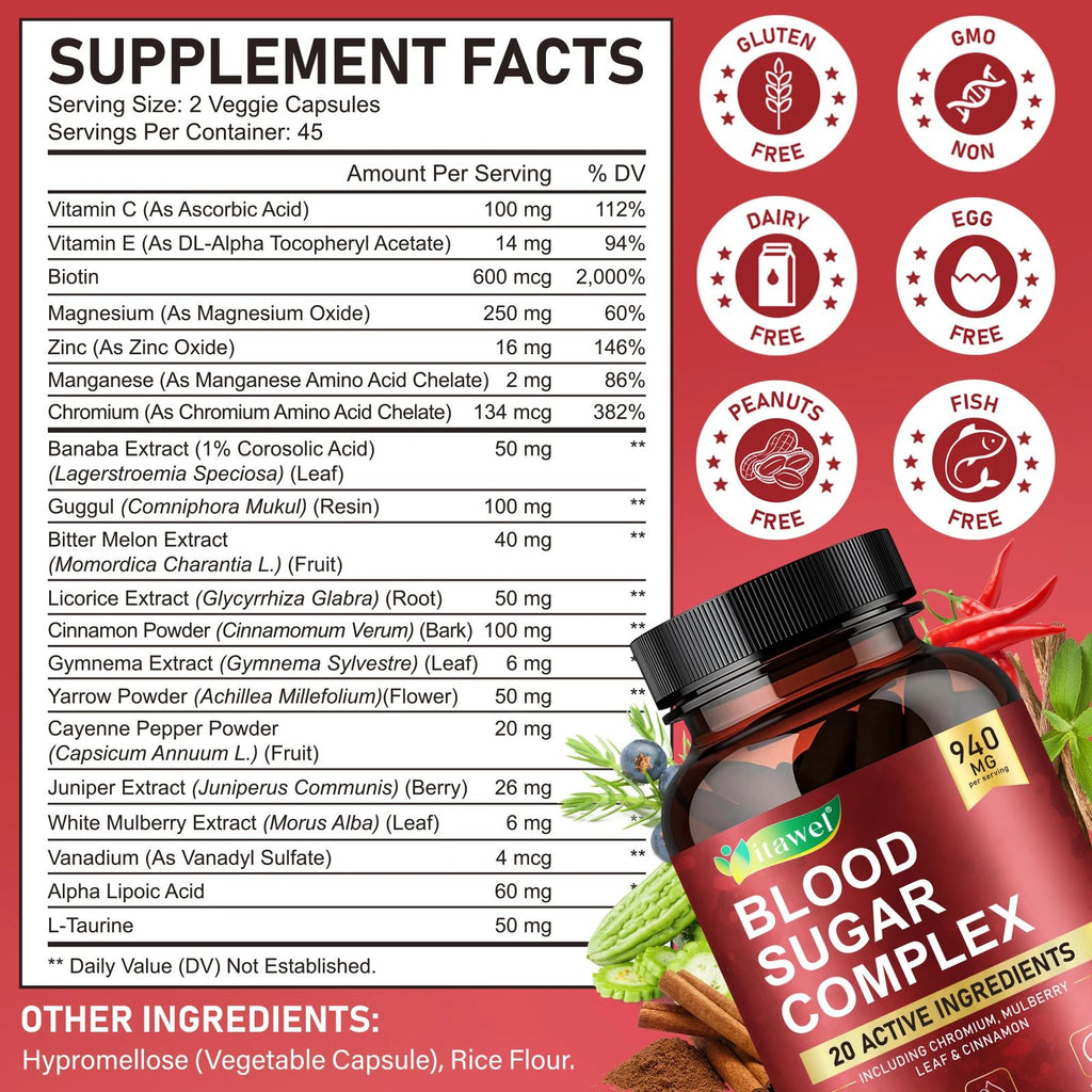 Itawel® - Blood Sugar Complex Capsules